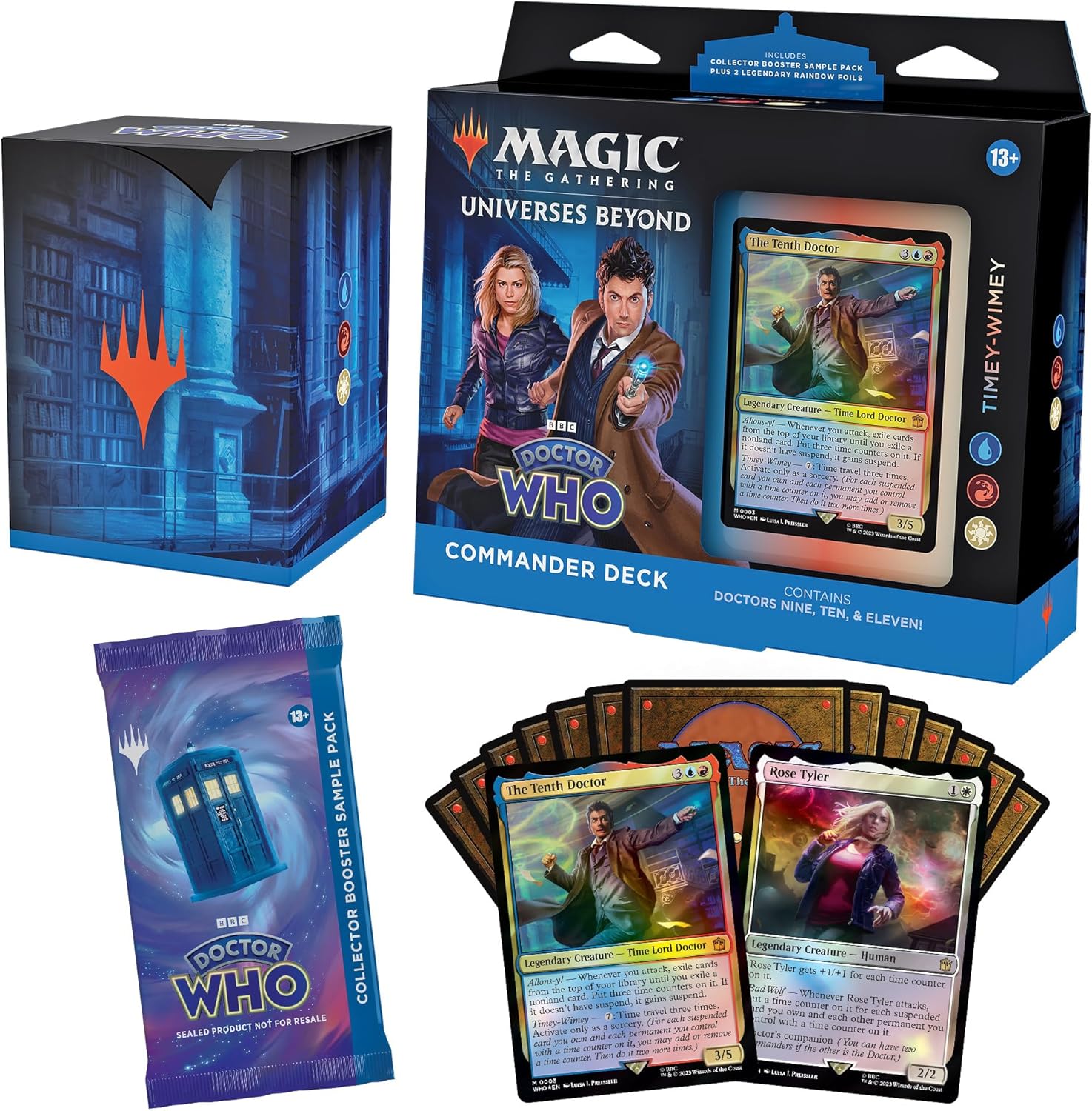 Magic The Gathering Doctor Who Commander Deck – Timey-Wimey